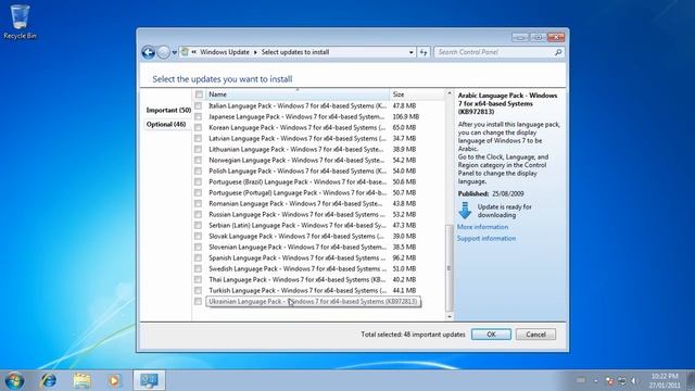 Windows 7 - Manually Run Windows Updates смотреть онлайн