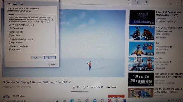 Windows BSOD 116 смотреть онлайн