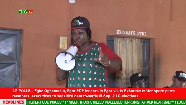 Eghe Ogbemudia, Egor PDP leaders in Egor visits Evbareke motor spare parts members, executives смотреть онлайн