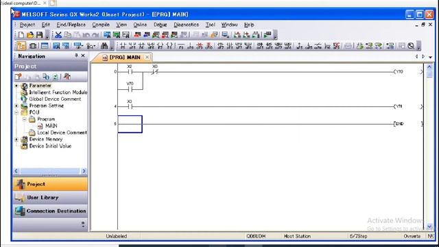 Parameter Setting Multiple CPU | GX WORK 02 | смотреть онлайн