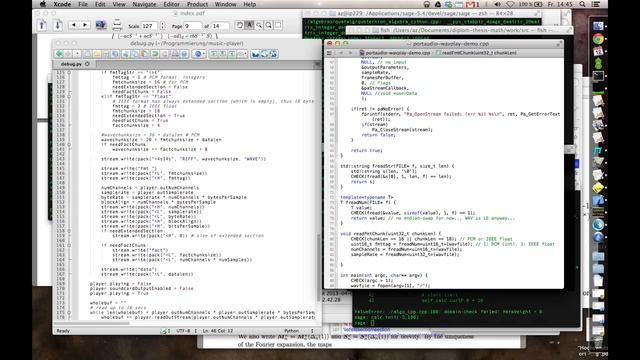 coding portaudio-wavplay-demo.cpp (screen recording) смотреть онлайн