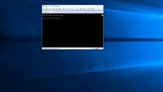 تركيب MS-DOS 5.0 + Windows 3.11 | CD-ROM | NO Floppy | VMWARE | [العربية | Arabic] смотреть онлайн