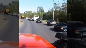 Как пропускают пожарную технику 2