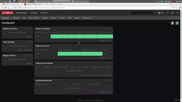 Zabbix | 36. Cadastrando grupos e usuários смотреть онлайн