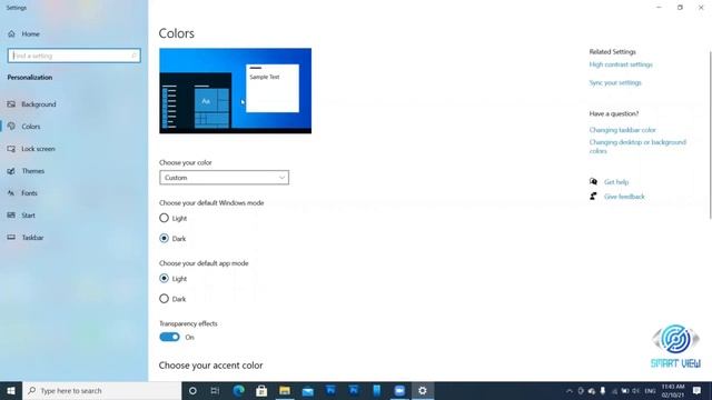 How to Enable Dark Mode in Windows 10 | smart view | English смотреть онлайн