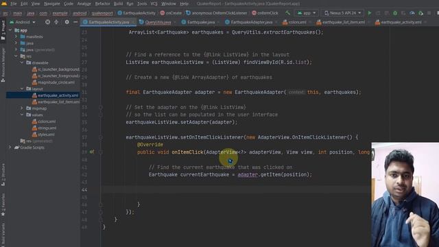 Class 163 - Adding Intent | Android App Development Complete Course In Hindi смотреть онлайн