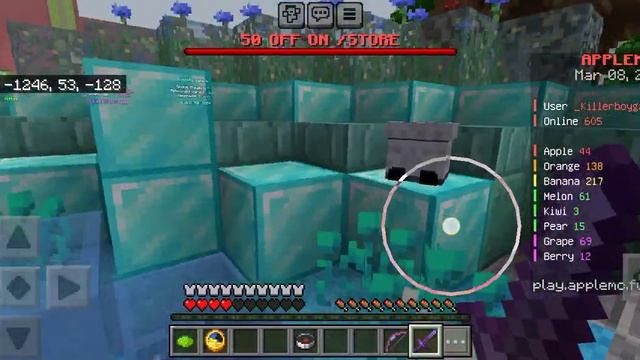 Apple MC SMP public 24/7New minecraft public smp ip port 😎 java+pe 24/7 online 🔥 смотреть онлайн