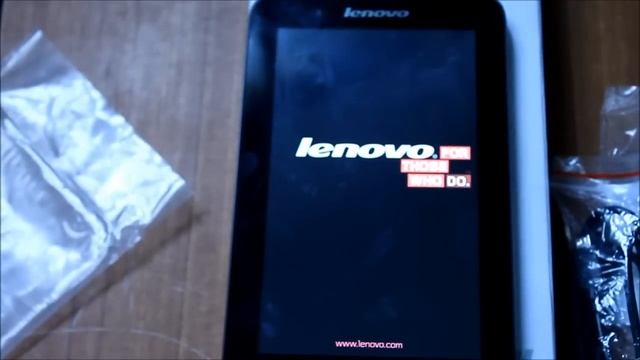 Unboxing Lenovo A3300 3G Android KitKat 4.4.2 (Lenovo TAB A7-30) Terbaru!! Bahasa Indonesia