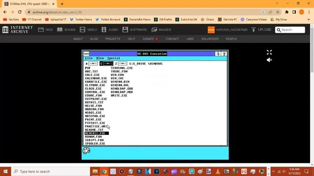 Trying out Windows 2.03 in 2023??? смотреть онлайн