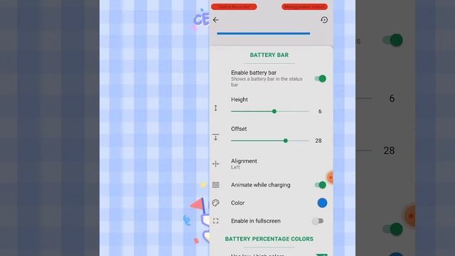 cara mengubah status bar android menjadi status bar iPhone 🤍🌻✨ смотреть онлайн