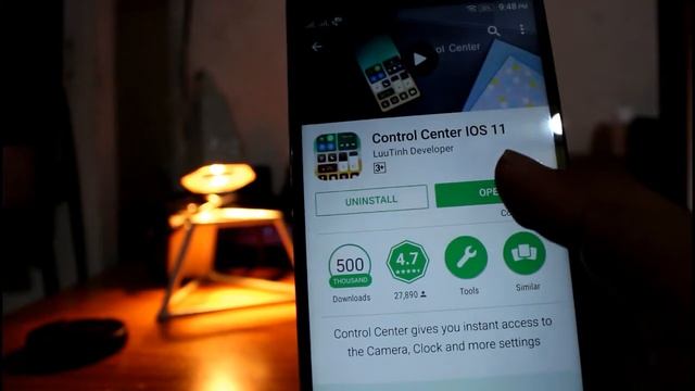 Get ios 11 style Control Center in Android Phones !!! смотреть онлайн