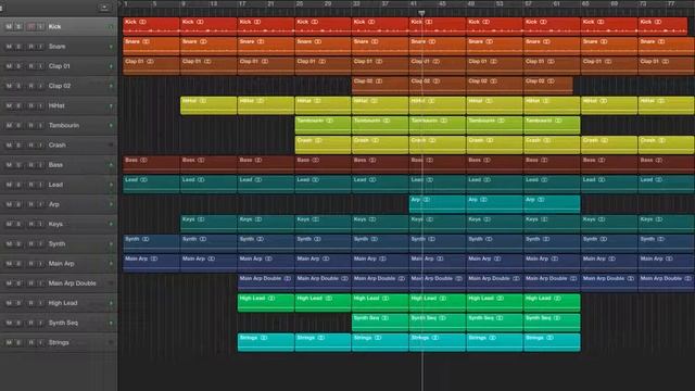 Logic Pro X Trap Stem Template 02 смотреть онлайн