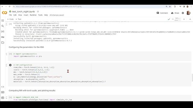 Image Source Model using PyTorch TorchAudio in Google Colab Tutorial - Room Acoustics Simulation смотреть онлайн