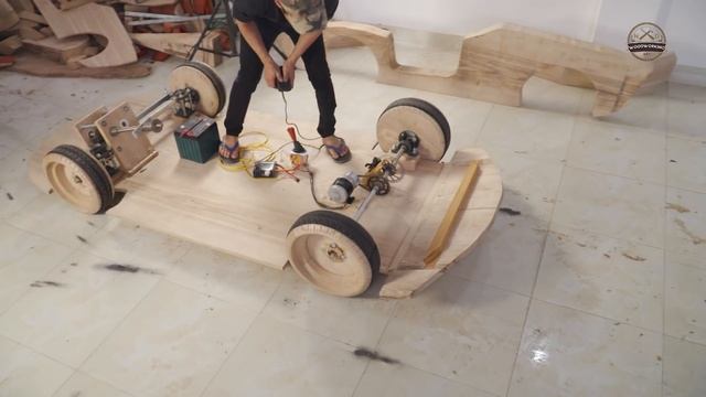Woodturning & Wood Carving - Lamborghini Sian wheel смотреть онлайн