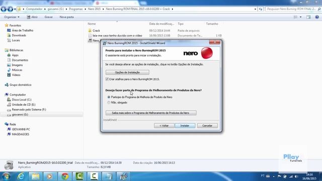 Como Baixar E Instalar O Nero 2015 + Crack