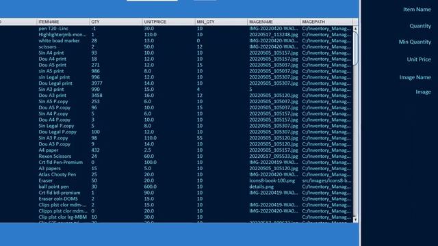 Inventory Management System (windows Application)