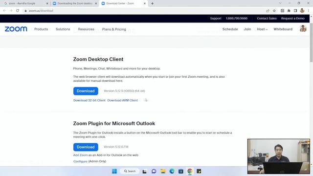 วิธีโหลดและติดตั้ง Zoom (Meeting) สำหรับคอม #catch5 #zoommeeting #zoom смотреть онлайн