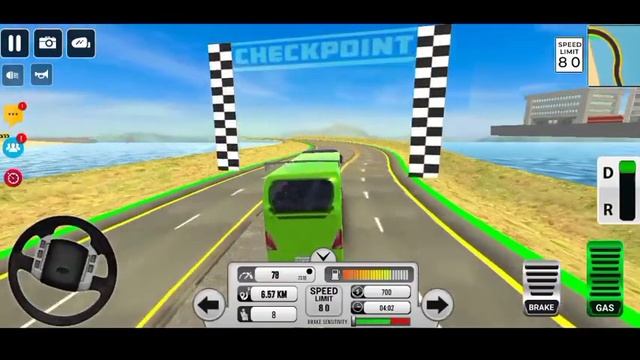 Coach Bus Driver - Bus Games Android Game play смотреть онлайн