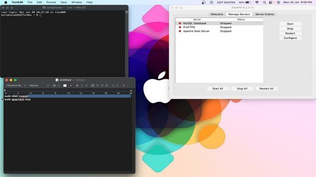 Xampp not Running ? || Problem solved for M1 Mac || Or for windows also смотреть онлайн