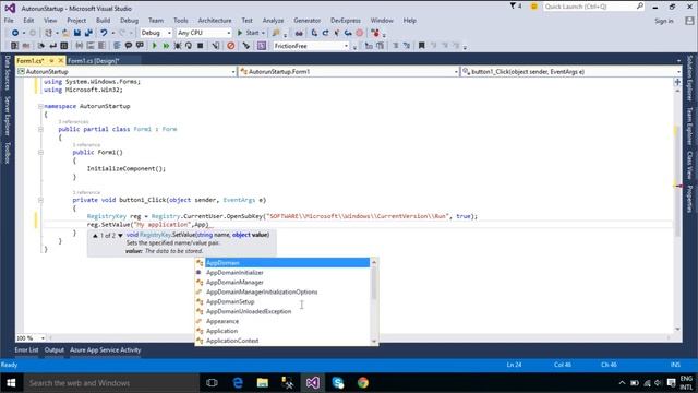 C# Tutorial - How to make an Application auto run on Windows startup | FoxLearn смотреть онлайн