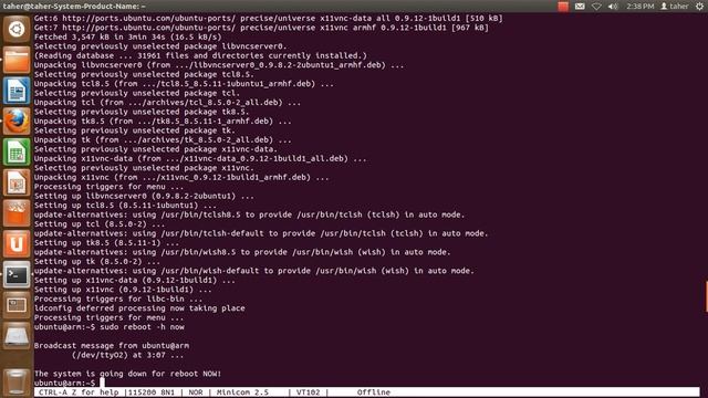 Vnc server on Beagleboard-XM.ogv смотреть онлайн