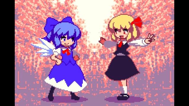 Touhou Project - Bad Apple 8bit смотреть онлайн
