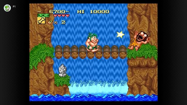 Nintendo Switch Online: Caveman Ninja: Joe & Mac Gameplay 🥩 Classic 2D action смотреть онлайн
