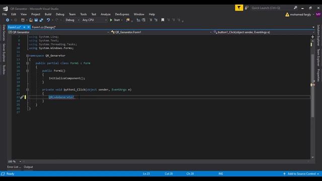 C# QR Code Generator смотреть онлайн