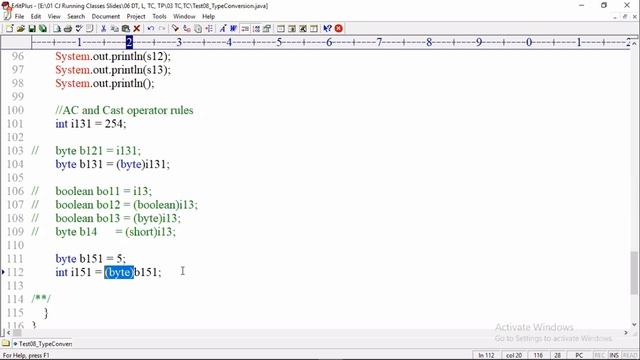 [Java Tutorial]:Java typecasting part2(25/09/2020) смотреть онлайн