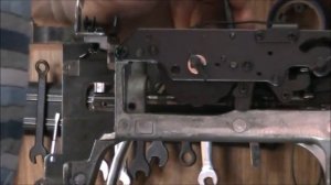 Швейная машина Dragonfly 124, замена червячной шестерни