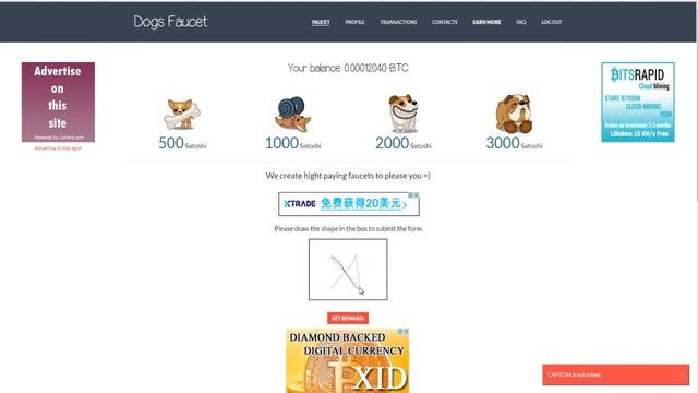 Биткоин краны, поменял Апи адрес удвоил сумму выйграша. смотреть онлайн