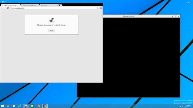 What happens if you launch an old version of Chrome in Windows 8 Mode on Windows 10 TP 9841? смотреть онлайн