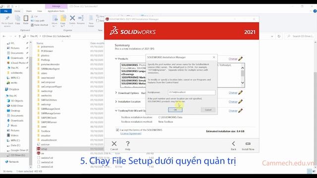 Hướng Dẫn Cài Đặt Phần Mềm Solidworks 2021 Đầy Đủ Miễn Phí смотреть онлайн