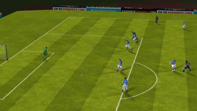 FIFA 13 iPhone/iPad - Real Sociedad vs. FC Barcelona смотреть онлайн