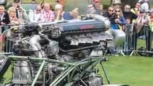 Rolls Royce Merlin Engine Run up смотреть онлайн