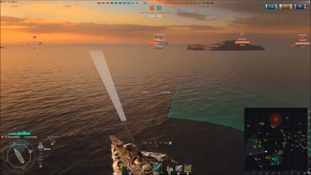 Hatsuharu - World of Warships смотреть онлайн
