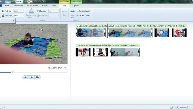 Adding Audio in Windows Live Movie Maker смотреть онлайн