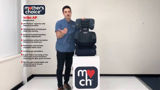 Mothers Choice Tribe AP Booster Car Seat - Baby Mode Australia смотреть онлайн