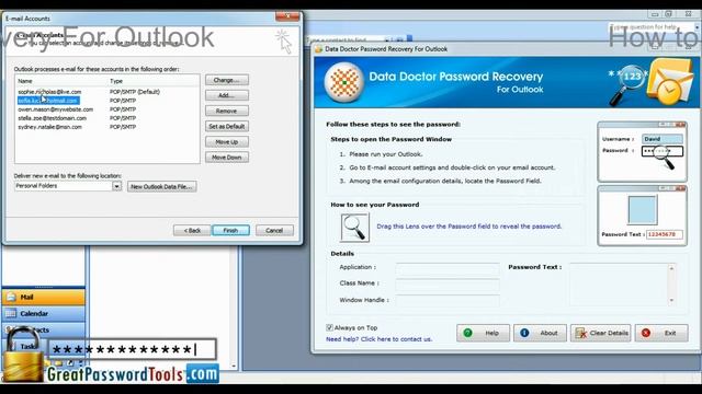 Restore Lost Password from Outlook 2003 Mail Server смотреть онлайн