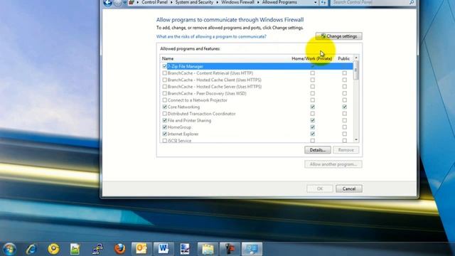 Tech Support: Change Program Permissions within Windows Firewall смотреть онлайн