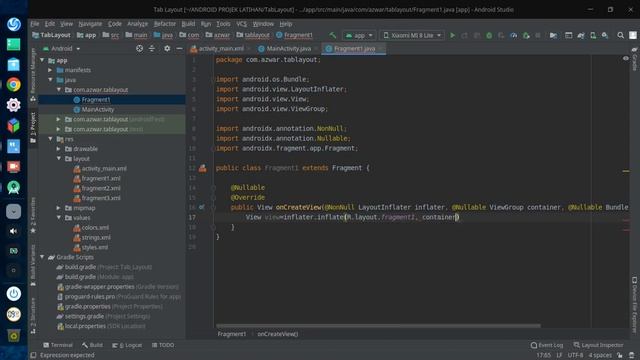 Bagian 9 : Tab Layout dan Fragment pada android studio смотреть онлайн