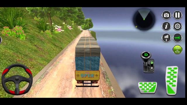 Indian Cargo Truck Ashok Lorry Driving - Offroad Truck Driver Simulator - Android Gameplay #4 смотреть онлайн