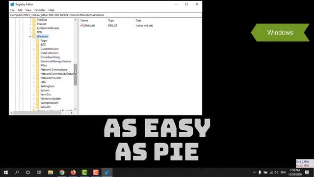 How to Disable Windows 10 Auto Updates, Using Registry Editor ( Regedit ) - عدم آپدیت خودکار ویندوز смотреть онлайн