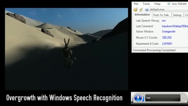 Overgrowth voice controls - Windows Speech Recognition смотреть онлайн