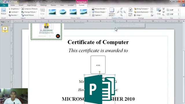 រៀនកុំព្យូទ័រ Microsoft Publisher 2010 смотреть онлайн