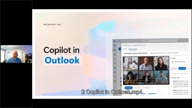Copilot for Communications: Microsoft Teams & Outlook Demo смотреть онлайн