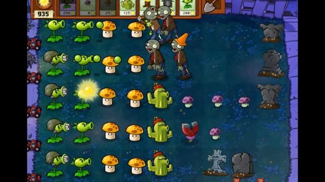 Plants vs. Zombies dark level very hart 10 flags смотреть онлайн