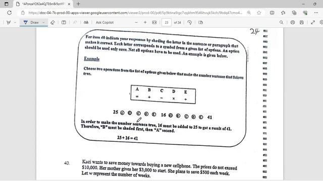 CURRICULUM BASE MATHEMATICS PAST PAPER 2024 смотреть онлайн