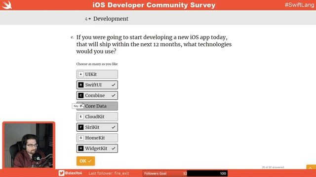 iOS Developer Community Survey смотреть онлайн