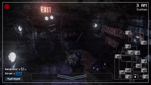 Fredbear's Fright [Custom Night] смотреть онлайн